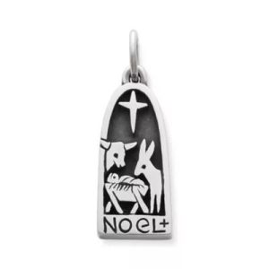 Noel Nativity Charm in Sterling Silver