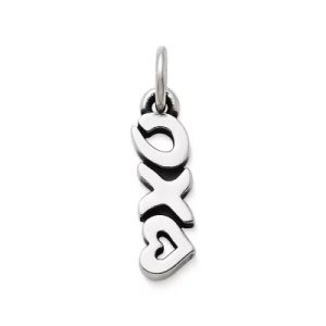 Love, Kisses and Hugs Charm in Sterling Silver