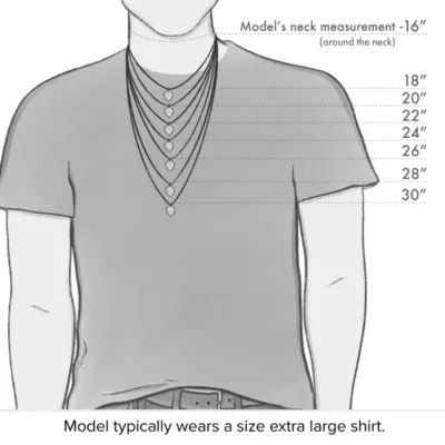 Medium Curb Chain in Sterling Silver or 14K Yellow Gold - Image 5